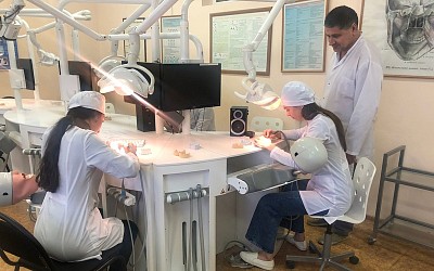 Заседании Школы мастерства на кафедре стоматологии ортопедической