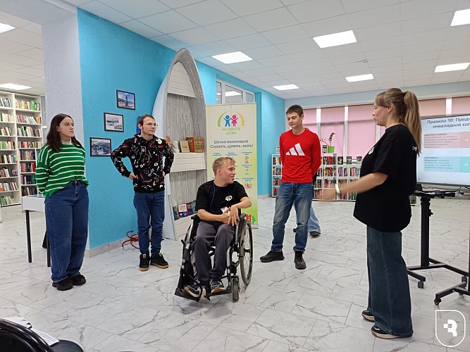 В СГМУ обучают инклюзивному волонтерству