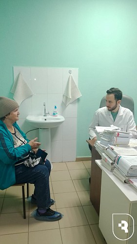 Выезд врачей в Федоровский район