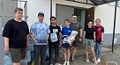 Гуманитарная помощь пострадавшим дома на Блинова