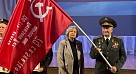 Торжественное вручение на вечное хранение копии Знамени Победы