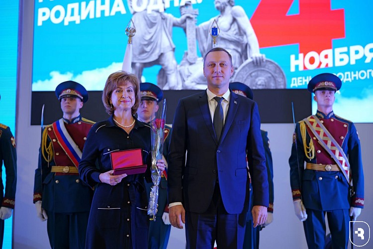 Награждение от губернатора 