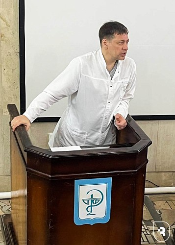 Заседание студенческого научного кружка в ГУЗ «СГКБ №1 им. Ю.Я. Гордеева»
