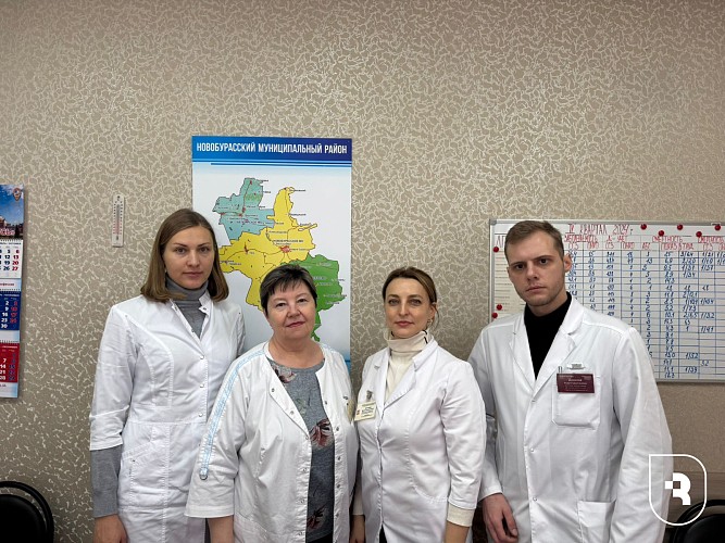 Выезд врачей в Новобурасский район