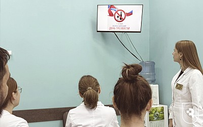 Ординаторам СГМУ рассказали о вреде алкоголя