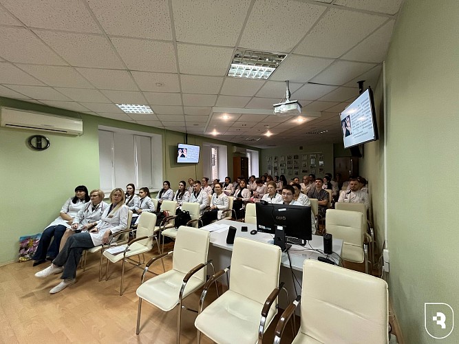 Совместное занятие с институтом ревматологии Москвы