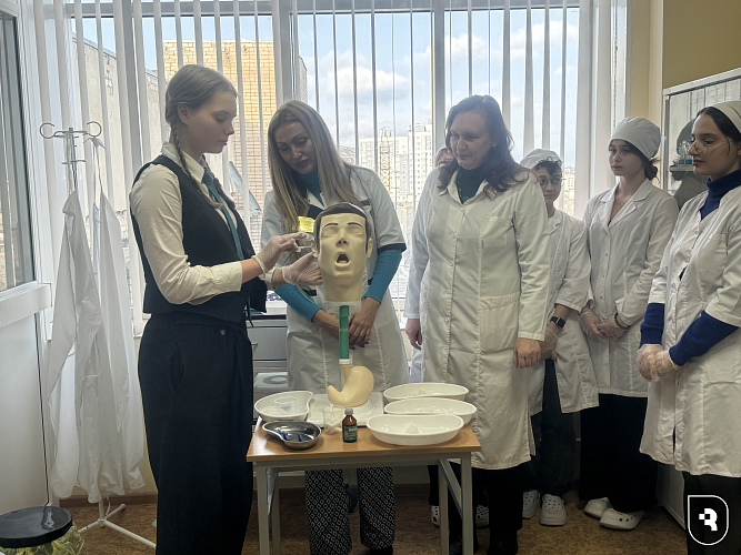 Практические занятия в Симуляционном центре СГМУ