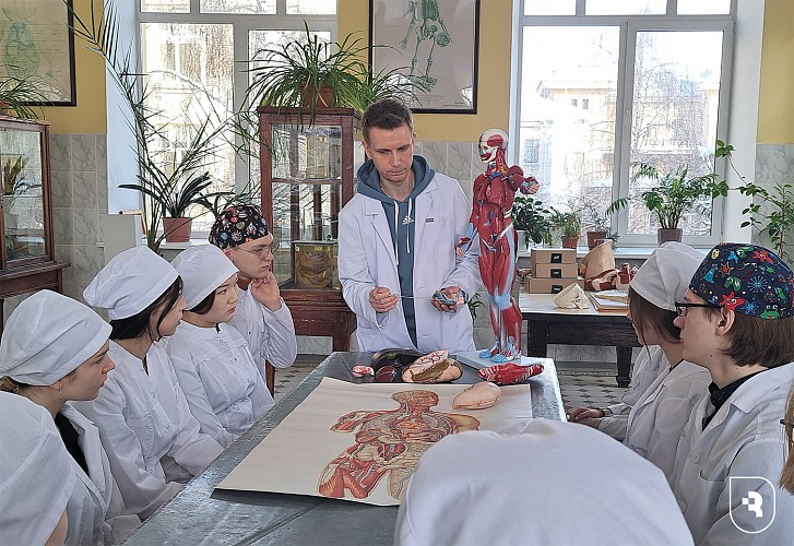 Профориентация на кафедре анатомии СГМУ