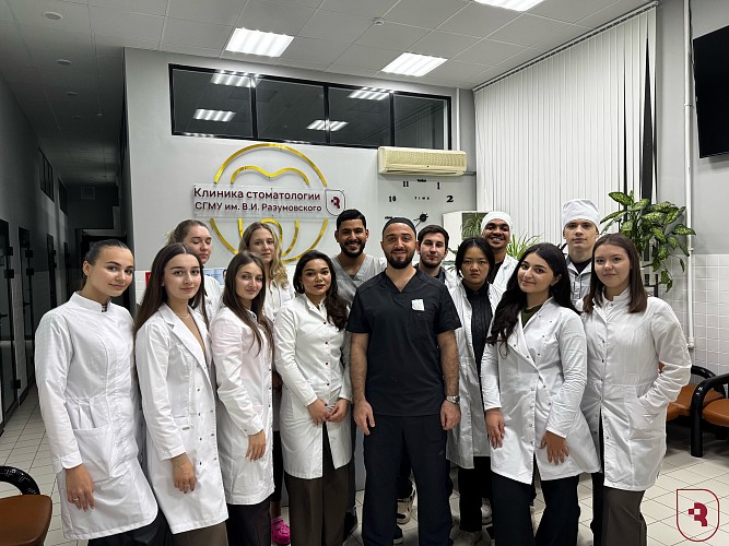 Заседание научного кружка об стоматологических оттисках