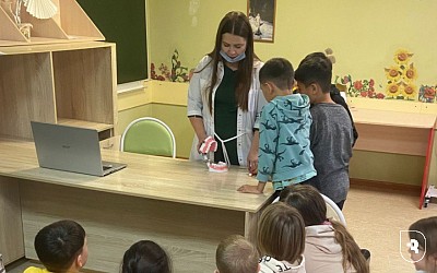 «Урок здоровья» для юных пациентов