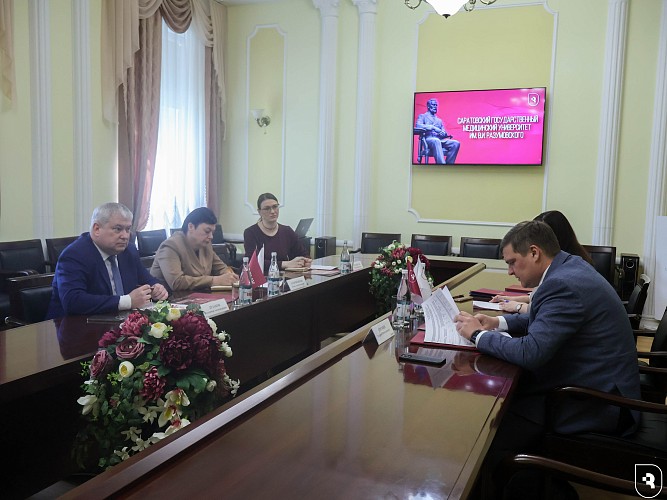 Встреча ректора СГМУ с министром здравоохранения области 
