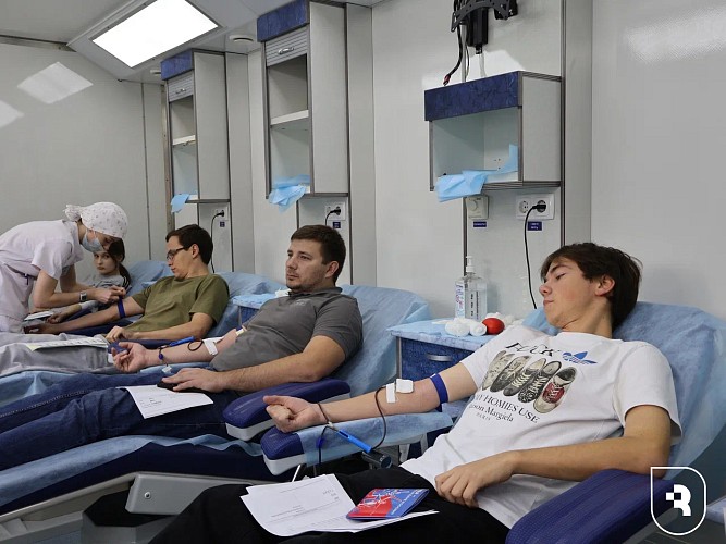 СГМУ формирует культуру донорства: масштабная акция в университетском городке