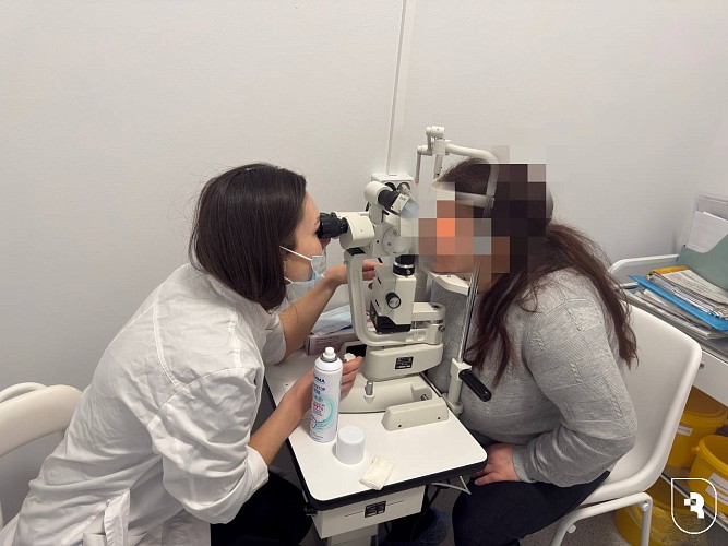 Выезд врачей СГМУ в Питерский район