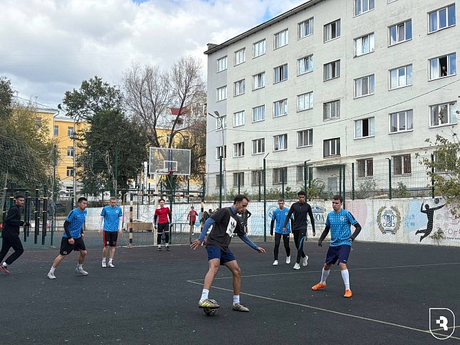 Победа на первенстве общежитий по футболу