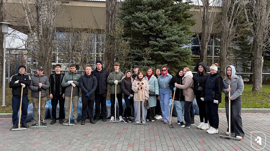 Субботник в Парке Победы