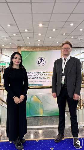 Ординатор СГМУ выступил на Национальном конгрессе по болезням органов дыхания 