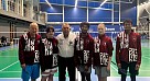 Серебряные призеры в командной бадминтонной Лиге