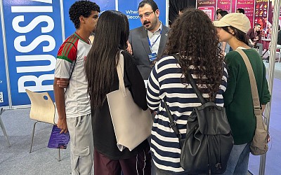 Саратовский медуниверситет вызвал ажиотаж на образовательной выставке в Марокко