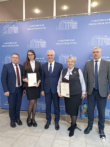 Награждение сотрудника СГМУ